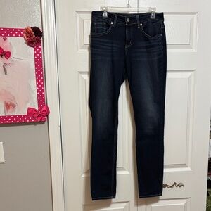 Silver Jeans Women's Deep Indigo Skinny Jeans